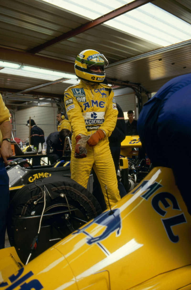 Illustration for article titled The Revolving Door of Senna vs. Piquet in Formula One at Camel Team Lotus Honda